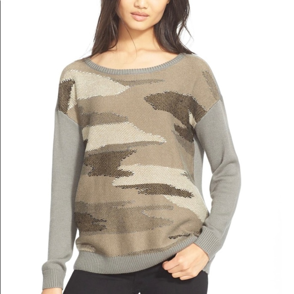Joie Camo Sweater